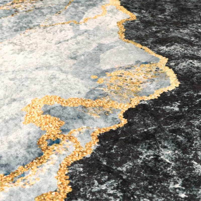 Dywan z możliwością prania, kolorowy, 190x300cm, antypoślizgowy