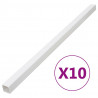 Kanał elektroinstalacyjny, 100x60 mm, 10 m, PVC