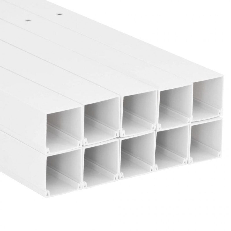 Kanał elektroinstalacyjny, 100x60 mm, 10 m, PVC