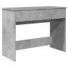 Toaletka z lustrem, szarość betonu, 100x45x76 cm