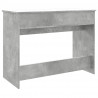 Toaletka z lustrem, szarość betonu, 100x45x76 cm