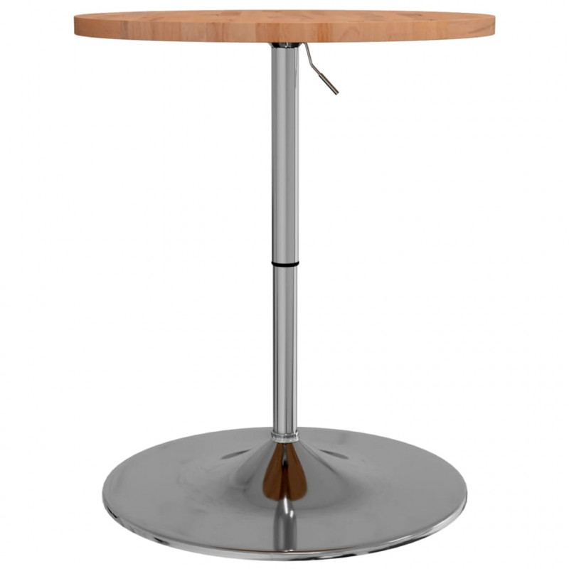Stolik barowy, Ø60x90,5 cm, lite drewno bukowe