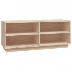 Szafka na buty, 110x34x45 cm, lite drewno sosnowe