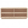 Szafka na buty, 110x34x45 cm, lite drewno sosnowe