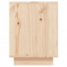 Szafka na buty, 110x34x45 cm, lite drewno sosnowe