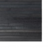Dywan prostokątny, szary, 100x400 cm, bambusowy