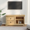 Szafka pod TV Corona, 100x40x52 cm, lite drewno sosnowe
