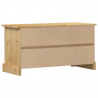 Szafka pod TV Corona, 100x40x52 cm, lite drewno sosnowe