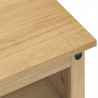 Szafka pod TV Corona, 100x40x52 cm, lite drewno sosnowe
