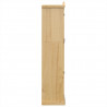 Witryna Corona, 99x43x187 cm, lite drewno sosnowe