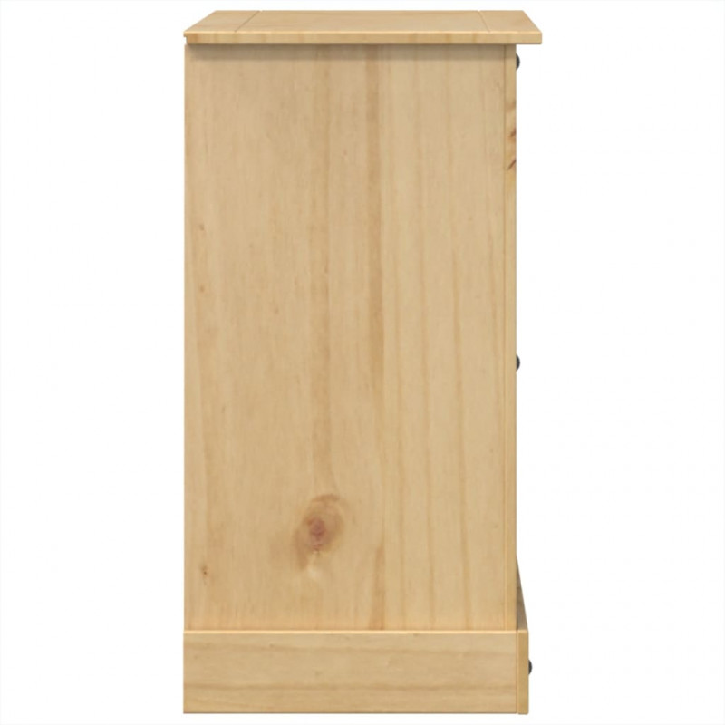 Komoda Corona, 120x48x91 cm, lite drewno sosnowe