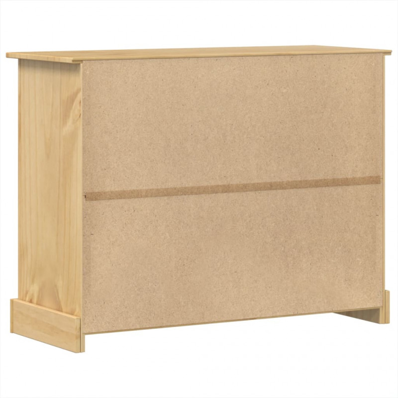 Komoda Corona, 120x48x91 cm, lite drewno sosnowe