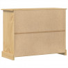 Komoda Corona, 120x48x91 cm, lite drewno sosnowe