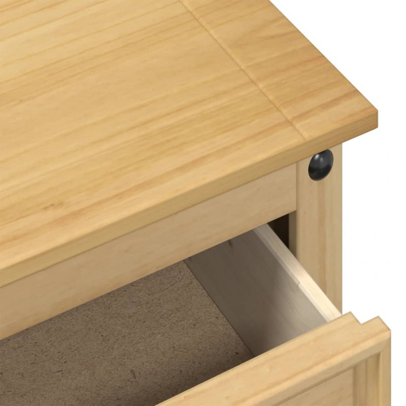 Komoda Corona, 115x40x76 cm, lite drewno sosnowe