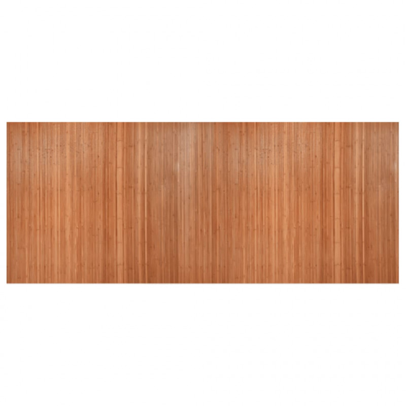 Parawan, brązowy, 165x400 cm, bambusowy