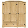 Szafa Corona, 151,5x52x170 cm, lite drewno sosnowe