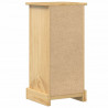 Szafka nocna Corona, 35x32,5x74 cm, lite drewno sosnowe