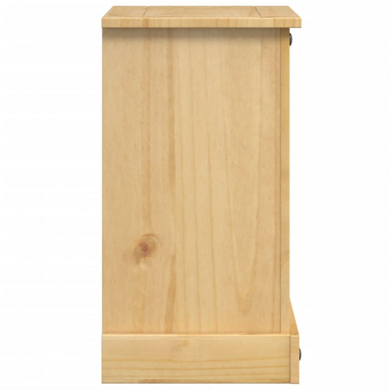 Szafka nocna Corona, 45x35x64 cm, lite drewno sosnowe