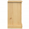 Szafka nocna Corona, 45x35x64 cm, lite drewno sosnowe