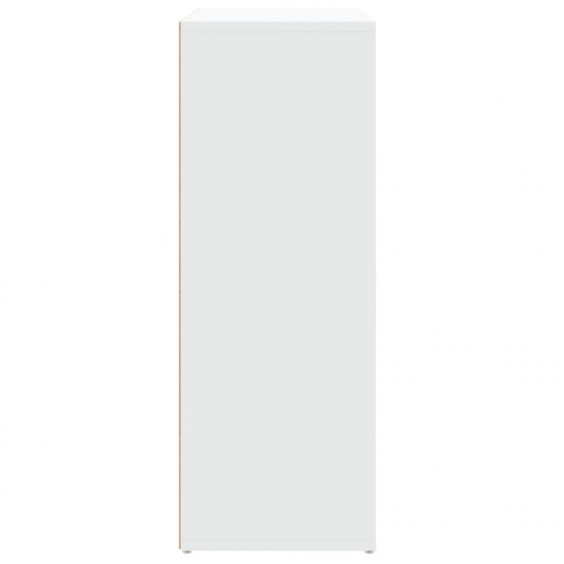 Szafki, 2 szt., białe, 60x31x84 cm