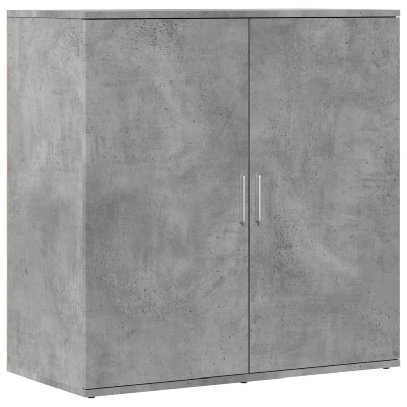 Szafki, 2 szt., szarość betonu, 79x38x80 cm