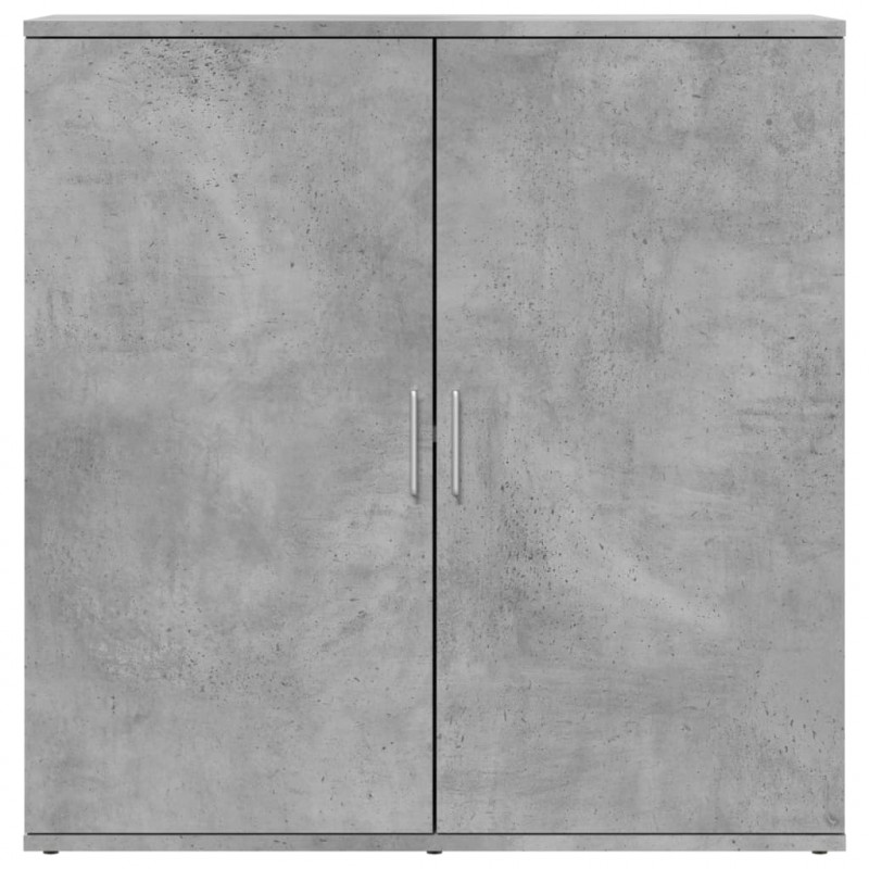 Szafki, 2 szt., szarość betonu, 79x38x80 cm
