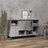 Komody, 2 szt., szary dąb sonoma, 60x35x70 cm