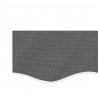 Lambrekin do markizy, antracytowe paski, 3 m