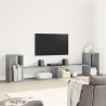 Szafki pod telewizor, 2 szt., szarość betonu, 100x30x50 cm