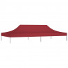 Dach do namiotu imprezowego, 6 x 3 m, burgund, 270 g/m²