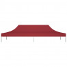 Dach do namiotu imprezowego, 6 x 3 m, burgund, 270 g/m²