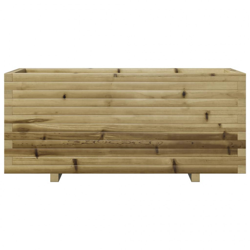 Donica ogrodowa, 110x40x49,5 cm, impregnowane drewno sosnowe