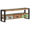 Szafka pod TV, 120x30x45 cm, lite drewno z odzysku