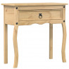 Stolik konsolowy Corona, 73x35x73 cm, lite drewno sosnowe