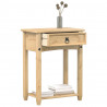 Stolik konsolowy Corona, 55x35x73 cm, lite drewno sosnowe