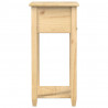 Stolik konsolowy Corona, 55x35x73 cm, lite drewno sosnowe