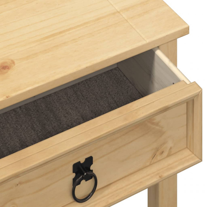 Stolik konsolowy Corona, 55x35x73 cm, lite drewno sosnowe