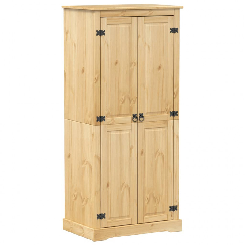 Szafa Corona, 76x50x170 cm, lite drewno sosnowe