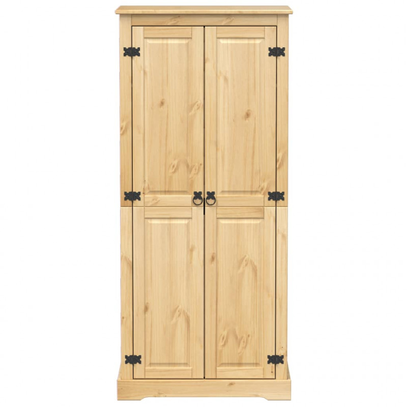 Szafa Corona, 76x50x170 cm, lite drewno sosnowe