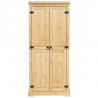 Szafa Corona, 76x50x170 cm, lite drewno sosnowe