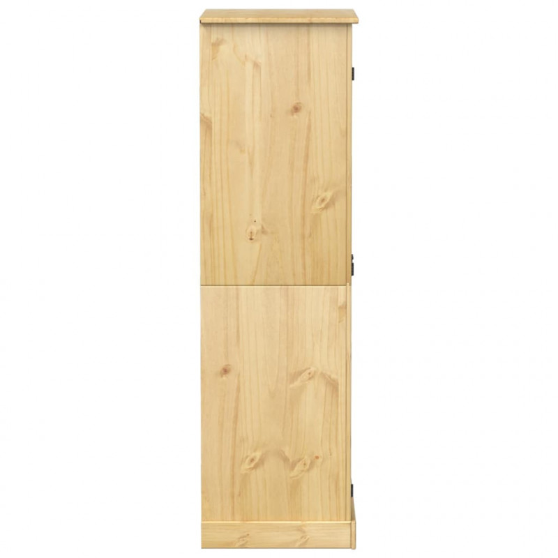 Szafa Corona, 76x50x170 cm, lite drewno sosnowe