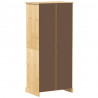 Szafa Corona, 76x50x170 cm, lite drewno sosnowe