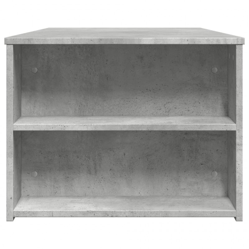 Stolik kawowy, szarość betonu, 102x55x42 cm