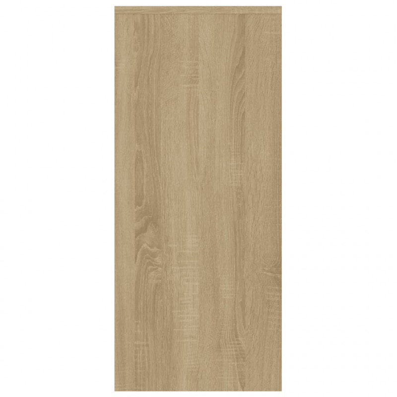 Szafka, dąb sonoma, 102x33x75 cm, materiał drewnopochodny