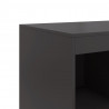 Szafka, czarna, 67x39x95 cm, stal