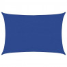 Żagiel przeciwsłoneczny, 160 g/m², niebieski, 3,5x4,5 m, HDPE