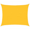 Żagiel przeciwsłoneczny, 160 g/m², żółty, 6x8 m, HDPE