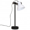 Lampa stołowa, 25 W, biała, 15x15x55 cm, E27