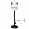 Lampa stołowa, 25 W, biała, 15x15x55 cm, E27