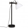 Lampa stołowa, 25 W, biała, 15x15x55 cm, E27